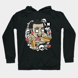 Sumo Player Junk Food Hoodie